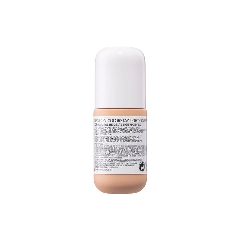 Revlon ColorStay Light Cover Foundation 220 Natural Beige