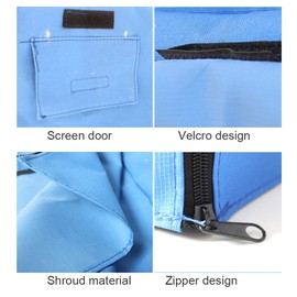 Pssopp Dog Crate Cover,Pet Kennel Cover Dog Cage Cover Waterproof Dog Kennel Cover for Medium Dog (M)