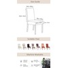 ARNTY Chair Covers Dining Room Chair Covers Swing Chairs Universal