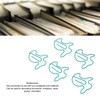 100pcs Paper Clips Prevent Slip Cute Rabbit Shaped Decorative Bookmark