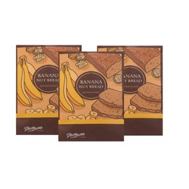 Simplicity Scents Banana Nut Bread Scented Sachets Pack of 3, Everyday - Long-Lasting Scented Bags, Home Fragrance, Air Freshener & Deodorizer for Closet, Room, Drawer, or Cars, Made in USA