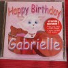 HAPPY BIRTHDAY Children Music CD's Allison Amanda Jasmine Amber Mary