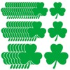 MoDooris 120 Pcs St. Patrick’s Day Shamrock Cutouts 3 Sizes