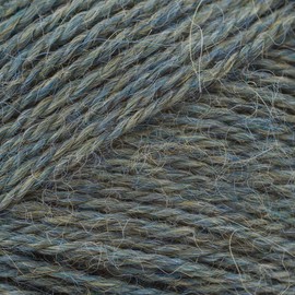 Alpaca Drops Knitting and Crochet Yarn, 4-Ply Weight, 7323m, Aqua Grey