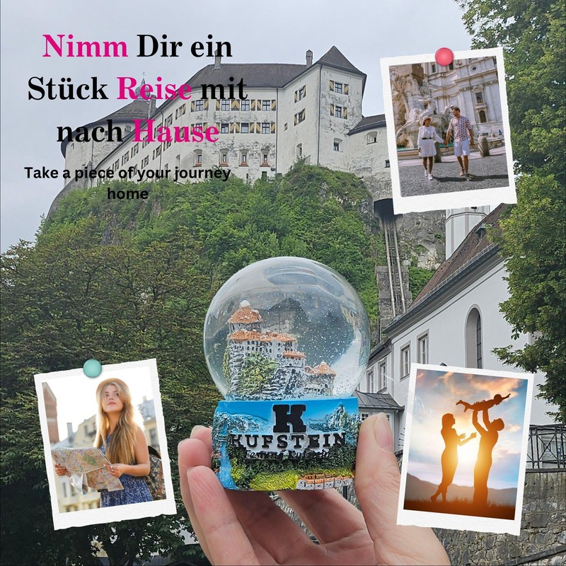 Souvenir Snow Globe Kufstein Fortress | Kufsteiner Land | Austria