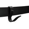Handcuff Strap Black Leather with Black Safety Snap