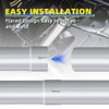4 Inch Exhaust Pipe, 4'' Aluminized Steel Straight DIY Custom
