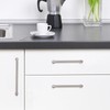 POVEFONK 6 Pack 10 inch(254mm) Brushed Satin Nickel Kitchen Cabinet