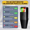 EMF Meter with 5 LED Indicator, Magnetic Field Detector for