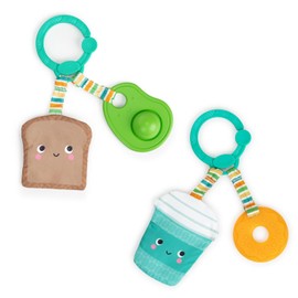 Bright Starts Kit de Mordederas y Peluches para Bebés