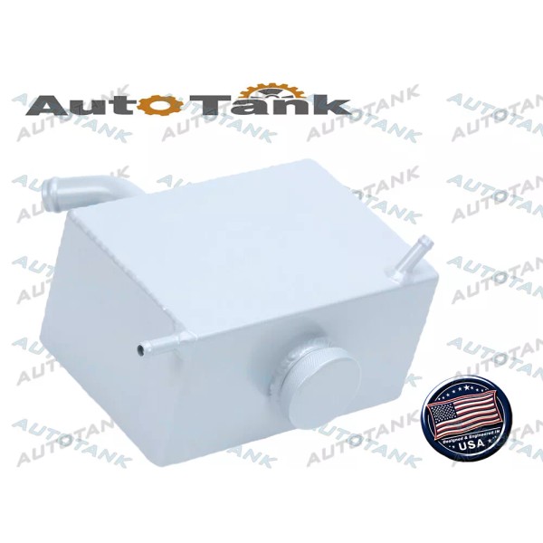 Unbranded Aluminum Coolant Recovery Catch Tank For Volvo C70 S70