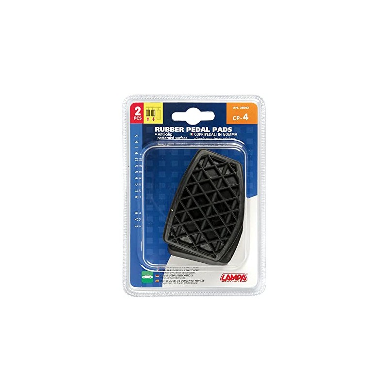 Lampa 28043 Pedal Covers on size, CP-4