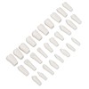 28Pcs Removable Teeth Piece Durable Plastic Removable Design False Teeth