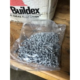 Teks #10x 3/4" GALVANIZED SELF DRILL Sheet Metal Screw Hex Head Washer BAG 250 5/16”