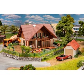 FALLER Rustica 130659 Single Family House - Track H0 - Houses & Buildings for Model Railways - Scale: 1:87