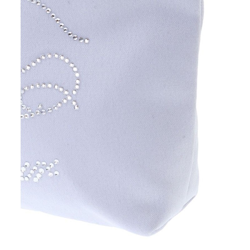 Maison de Fleur Women's EC Limited Rhinestone Pouch, Gray Blue,