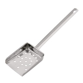 Vogue J611 Flat Handled Chip Scoop 10X8.6X2.5cm Food French Fries Shovel Fry
