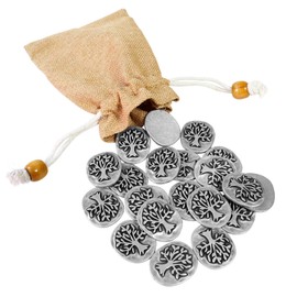 Tree of Life Pocket Tokens - Inspirational Christian Coins for Serenity Prayer Gifts, Sobriety Gifts, and Addiction Recovery - Metal Tree of Life Charms - Religious and Family Tree of Life Keepsakes