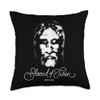 Shroud Of Turin Face of Jesus Christ Catholic Throw Pillow