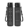 KOBONA 1L Motivational Water Bottle with Time Marking Hydration Tracking