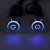 12V Stainless Steel Motorcycle Handlebar Switch LED Modification Bracket Control