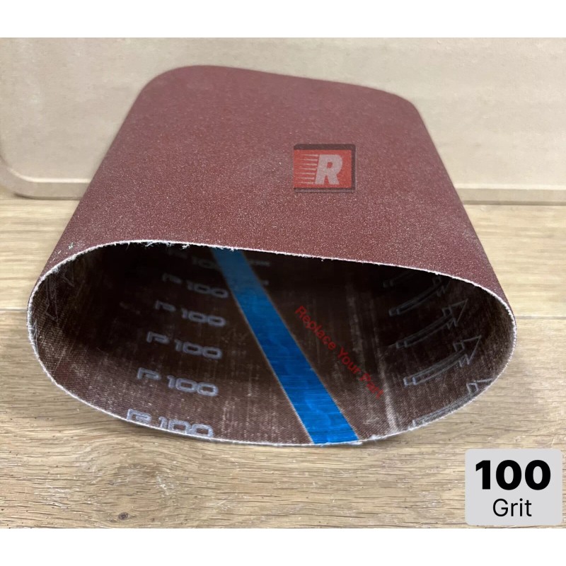 Unbranded/Generic Premium 100 grit Sandpaper Belts 8" X 19" 10-pack