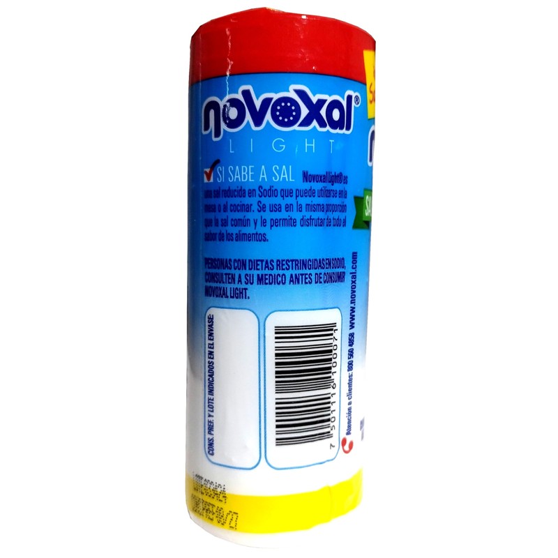 Novoxal Light - Sal yodatada reducida en sodio - 140