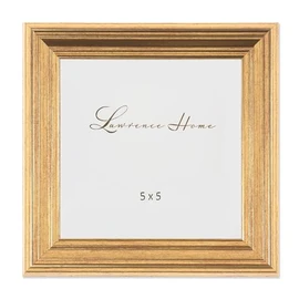 Lawrence Frames 5"L x 5"W Sutter Burnished Gold Picture Frame