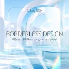 jpyyw 3 Pack for Galaxy S23 Ultra Screen Protector Pack - Hydrogel Film, Anti-scratch, anti-glare, anti-fingerprint, anti-peeping, anti-blue light