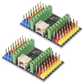 AITRIP 2PCS ESP32-C3 MINI Development Board Extended/Expansion Board, Esp32 C3 Esp32-c3 Super Mini 4MB Wi-Fi B-luetooth Development Board(Only Expansion Board)