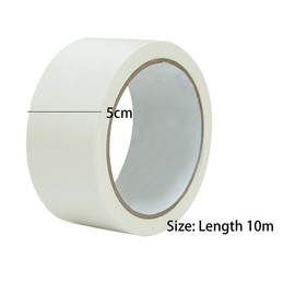 Globellapro 10M Fabric Tape,White Cloth Bookbinding Repair Tape,5CM Cloth Base Tape,Waterproof Seal Tape,Carpet Tape For Packing,Reparing,Reinforcing