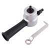 Double-Ended Sheet Metal Cutter, Electric Drill Attachment Biter Cutting Tool
