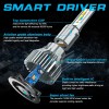 SJMYXCLW Pair 9007 HB5 LED Headlight High Low Beam Bulbs