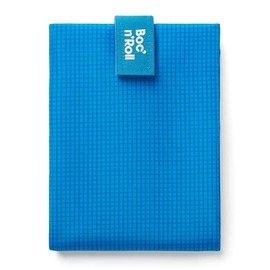 Roll'eat ® Reusable Sandwich Bag | Sandwich Container | Eco Friendly Food Bag | Reusable and Washable Sandwich Wrap | Blue Color - Boc'n'Roll Active