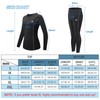 MEETWEE Thermal Underwear for Women, Winter Warm Base Layer Top