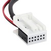 Car Bluetooth Module 12V AUX-IN Cable Wireless Audio Adapter Replacement