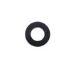 50pcs Black M8 Flat Washers(OD=24mm, 2mm Thickness) Grade 8 Carbon