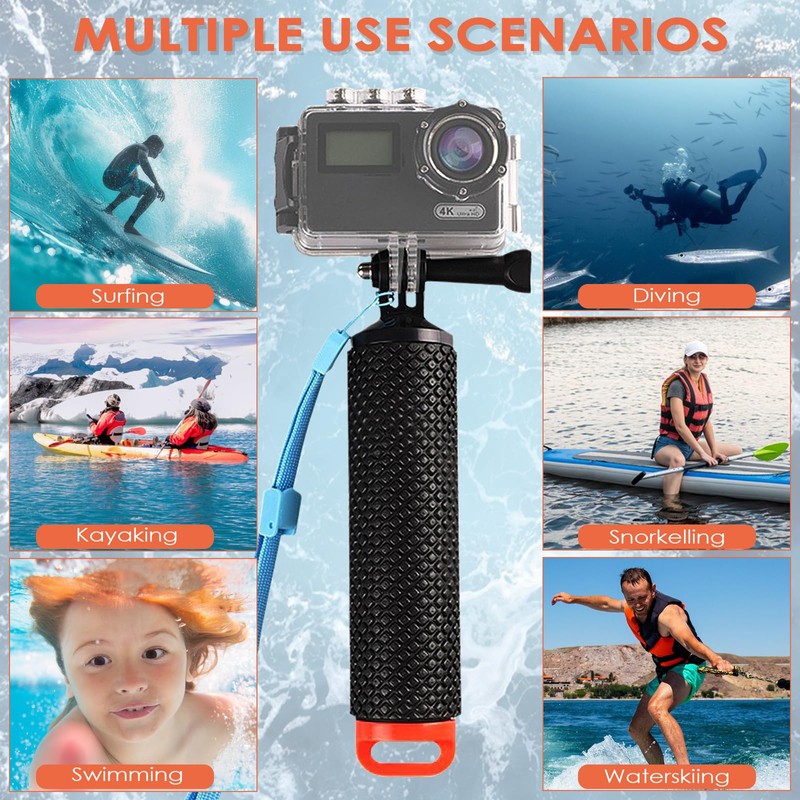 MeoZynxadril Float Handle, Floating Hand, Multifunctional Float, Non-Slip Float Handgrip,