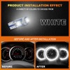 HEVLE 12PCS T5 LED Bulb, led dash light bulbs, 3030