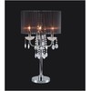 TREATLIFE HOME Modern Crystal Inspired Table Lamp with Touch On