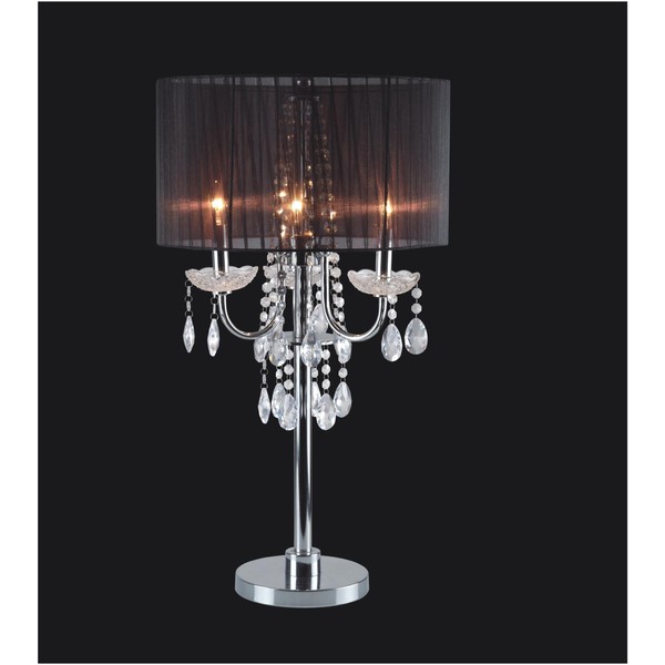 TREATLIFE HOME Modern Crystal Inspired Table Lamp with Touch On