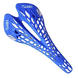 Bicycle Saddle Sports Saddle Road Bike MTB Trekking Saddle Saddle Black White (Blue)