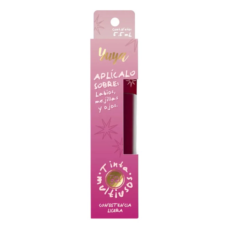 Yuya Esencia Fucsia – Tinta Multi-use para Labios y Mejillas