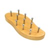 kasanidika Cassis Scalp Massage, Hair Brush, Non-marking Plate Head Massage,