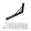 VinBee Shelf Brackets - Metal Folding Shelf Brackets for Home,