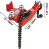 Mophorn Screw Bench Chain Vise 1/8 to 5-Inch Pipe Capacity,
