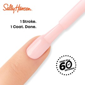 Sally Hansen Insta-Dri Nail Polish | Quick Dry, Long Lasting, Streak-Free Shine | Opaque, Glossy | 234 Pink Pursuit | White Pink Nail Color