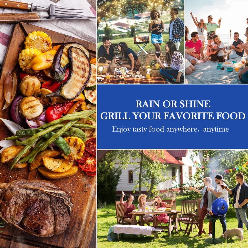 Electric Grill, Techwood Indoor/Outdoor Electric BBQ Grill, 1600W Portable Removable