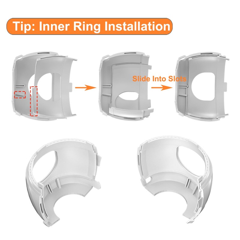 Innovative Door Knob Safety Cover for Kids (4 Pack) New