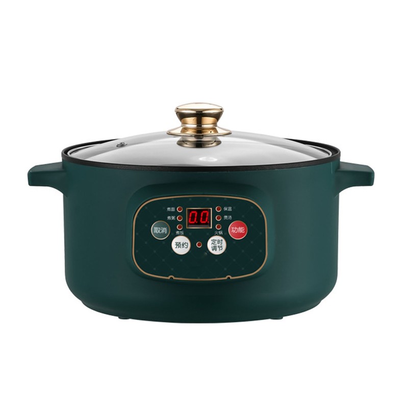 Electric Cooker 600W Stainless Steel PTFE Coating Smart Electric Hot